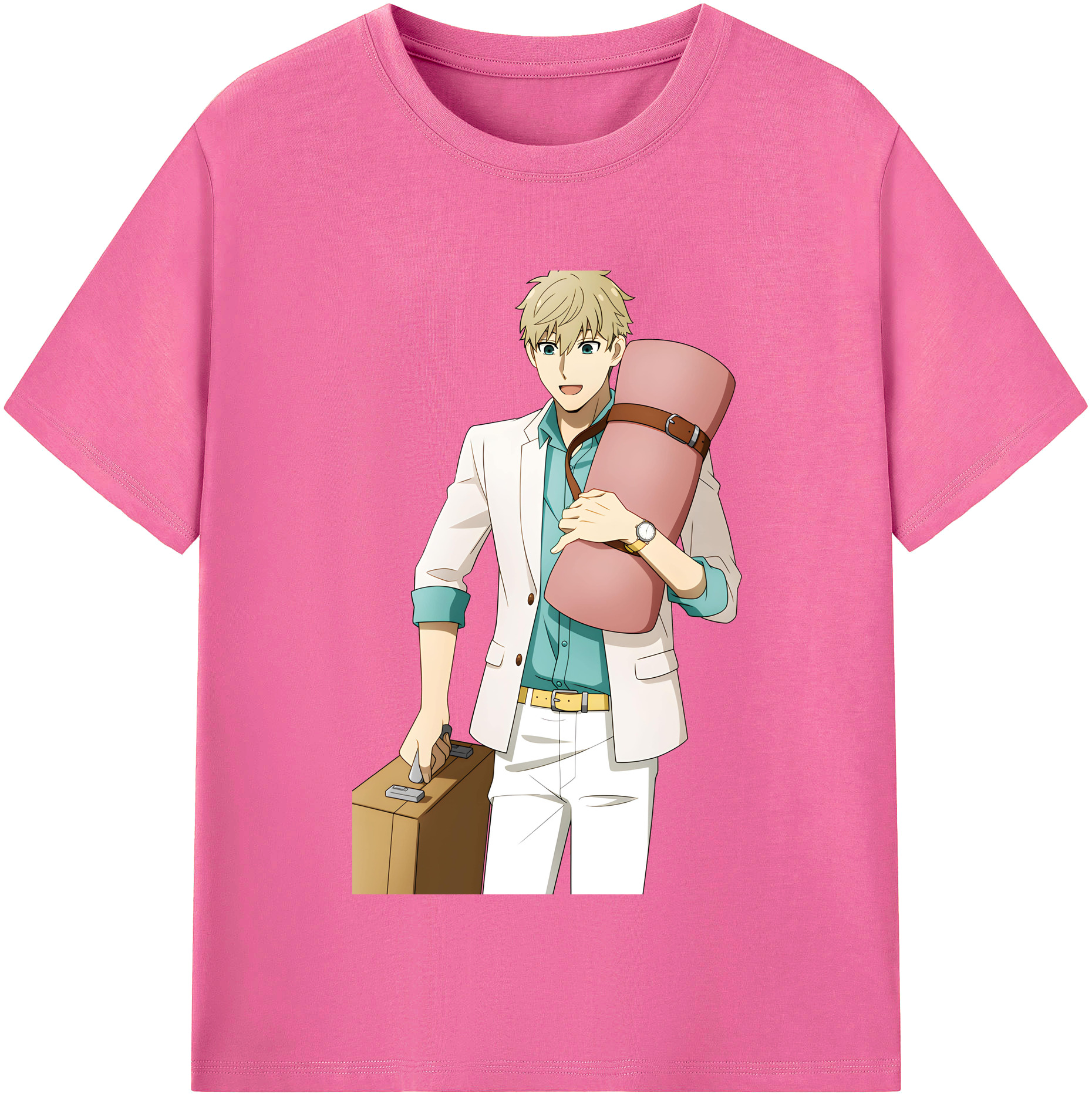 （画像用） SPY×FAMILY间谍家家酒 レディースカジュアルプリントTシャツ（綿100％）
